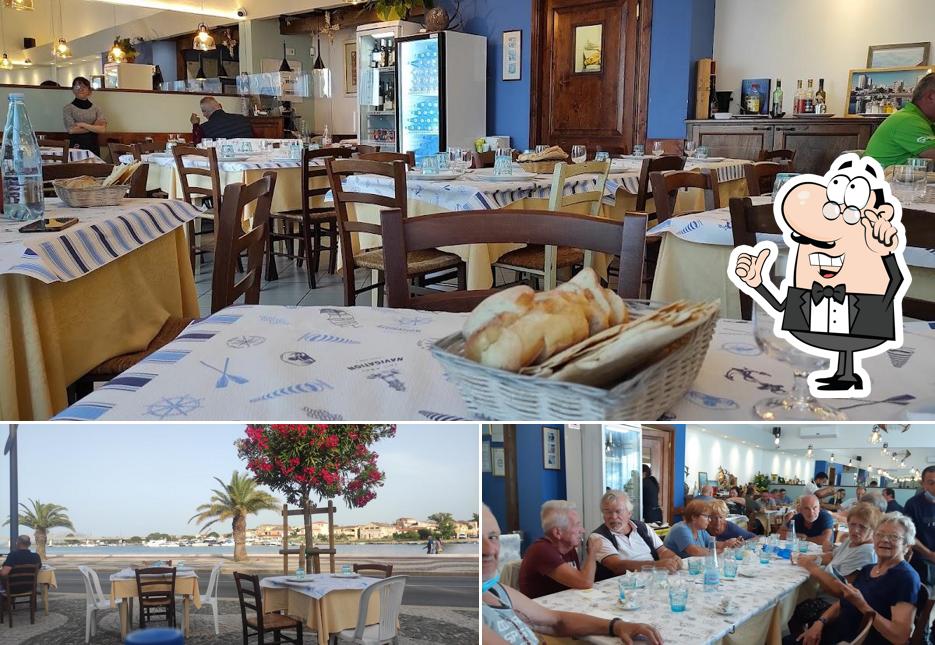 Gli interni di Mariturismo Da Filiberto