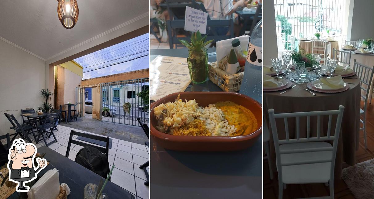 O interior do Café com Prosa