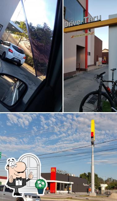 Veja imagens do exterior do McDonald's