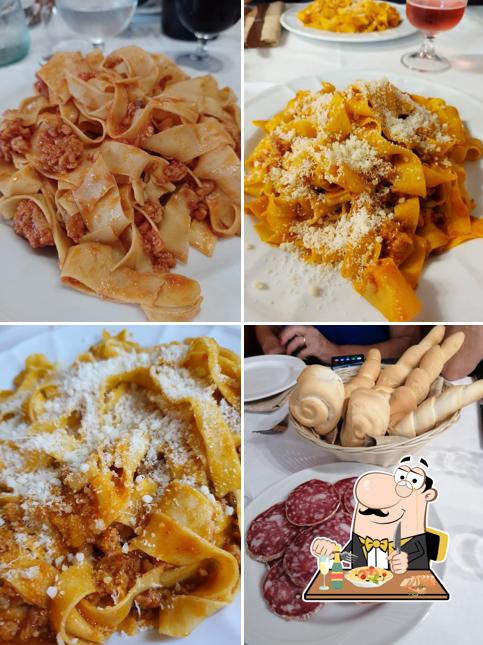 Cibo al Trattoria Secchia