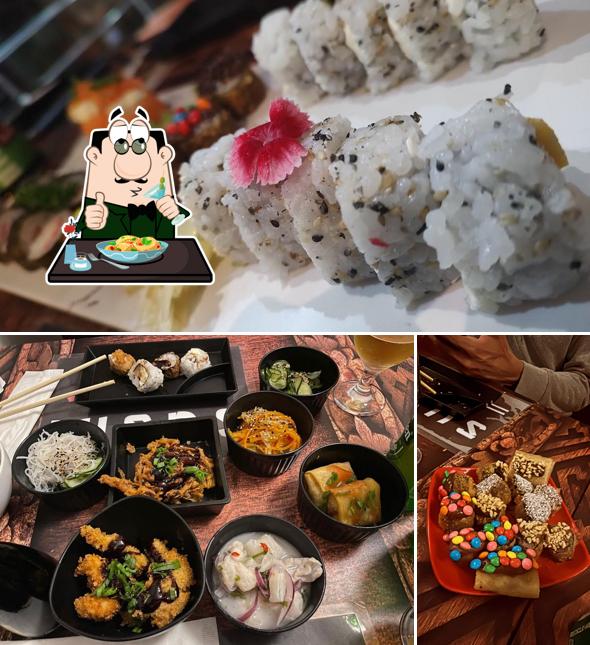 Platos en Restaurante Japonês - SUSHI 77