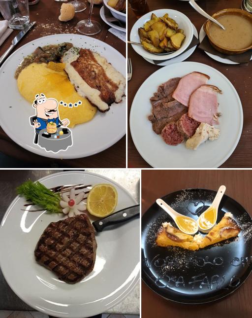 Cibo al Ristorante Pizzeria Capitel Brinchi