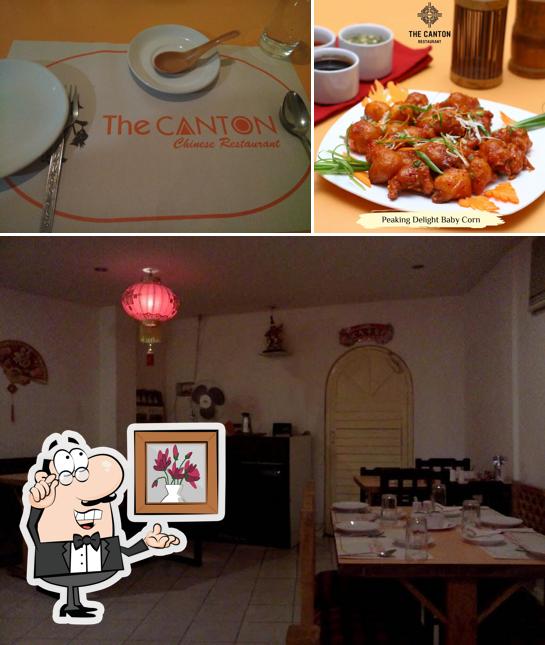 The interior of The Canton Restaurant
