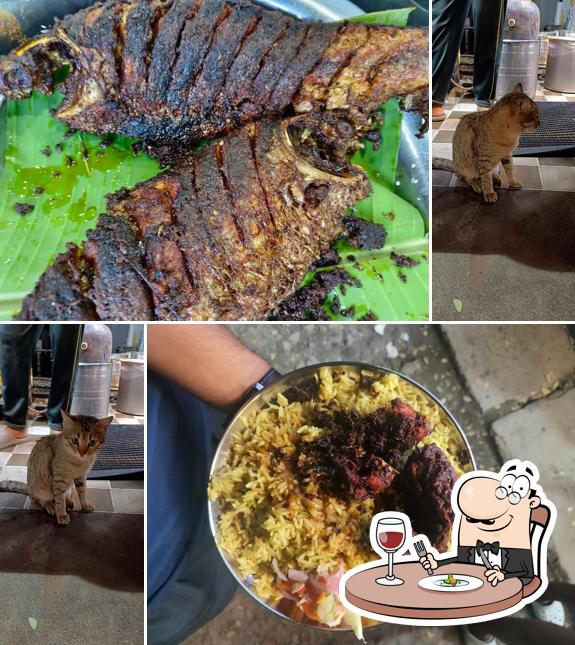 Food at Uppum Mulakum Thattukada