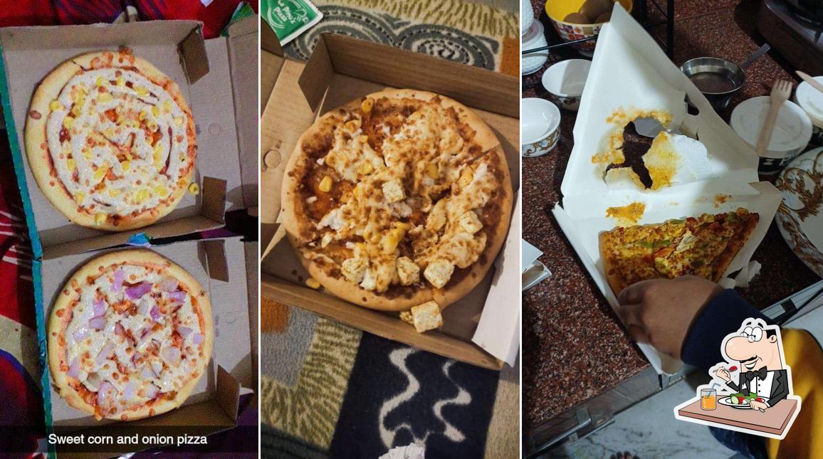 Food at La Pino's Pizza