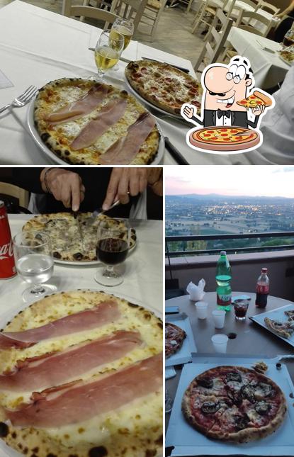 A La Romantica Pizzeria, puoi assaggiare una bella pizza