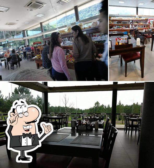O interior do Osório Luzardo Restaurante e Lancheria