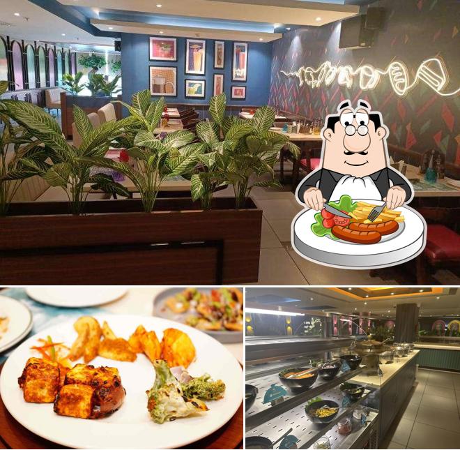 The restaurant's food and interior