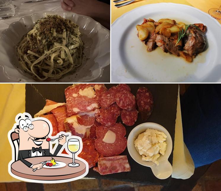 Cibo al Ristorante "La Baracca"