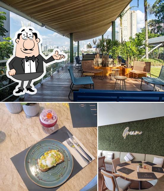 Veja imagens do interior do GREEM RESTAURANTE