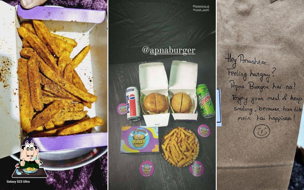Meals at Apna Burger