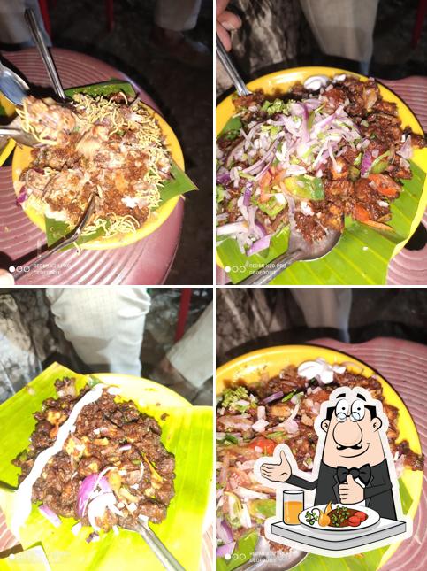 Food at Bismi Panipuri Stall