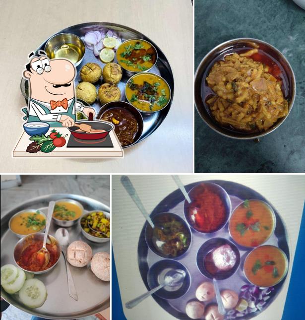 Chicken curry at Maa bhawani daal bati and special choorma and restaurant