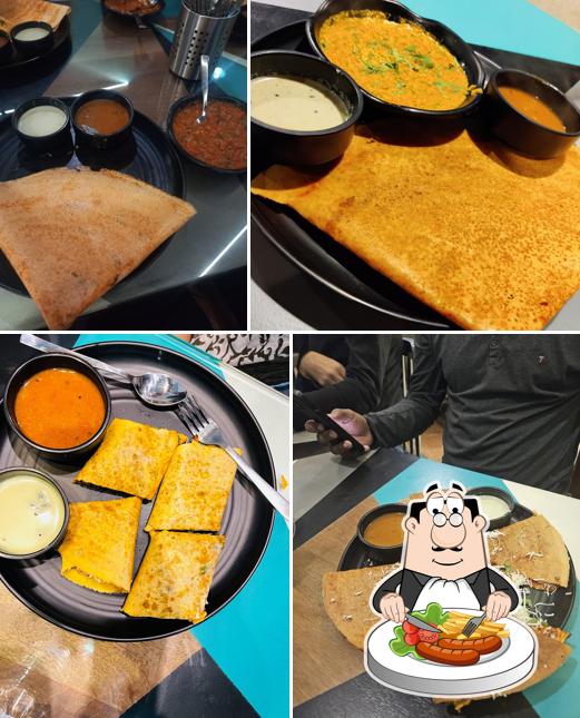 Masala dosa at H Dosa Restaurant