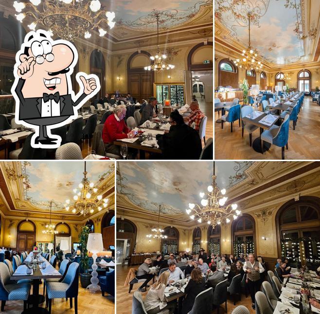 Gli interni di Brasserie Schwanen