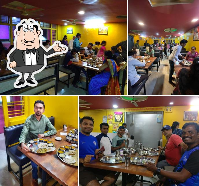 The interior of Panchawati Dinning Hall