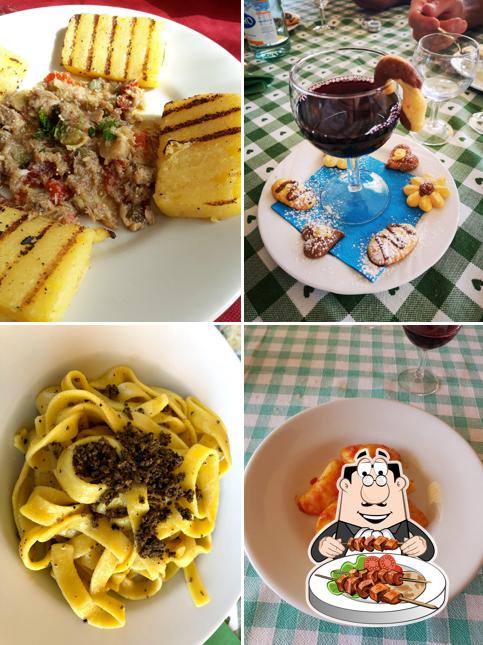 Cibo al Trattoria Dai Fasolini