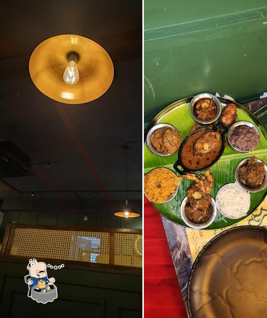 Food at Royyala Naidu Military Hotel