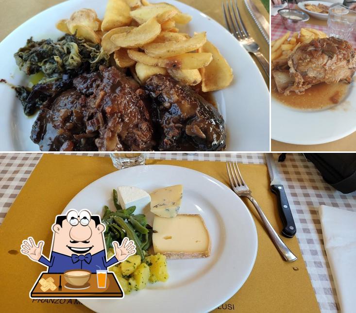 Platti al Trattoria Speranza