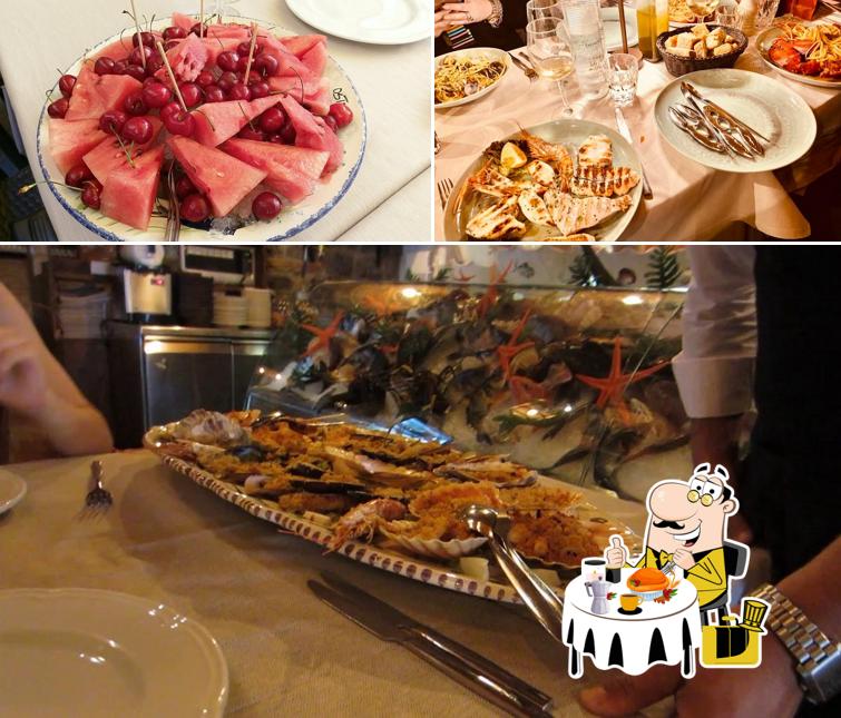 Platti al La Tana dei Pescatori