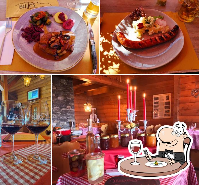 Platti al Restaurant Chalet Buljes
