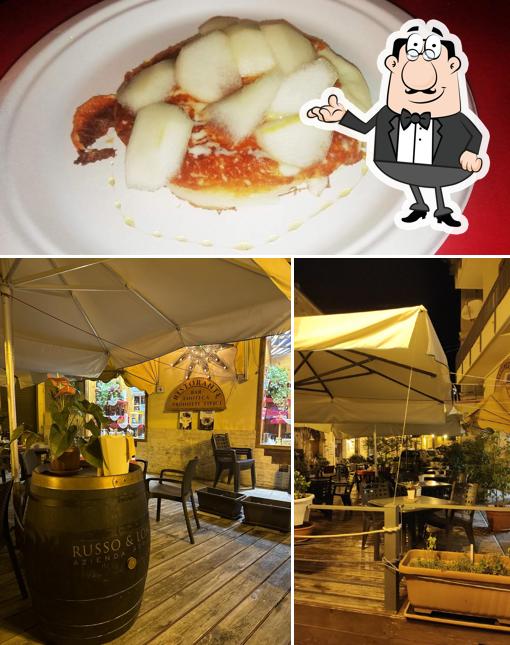 Tra le diverse cose da Focetola Gastronomia si possono trovare la interni e cibo