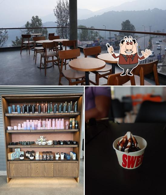 The restaurant's food and interior