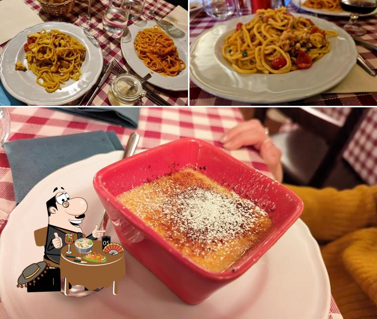 Creme brulee al Ristorante Alle Bandierine