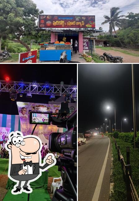 The exterior of Bhaskara Hotel