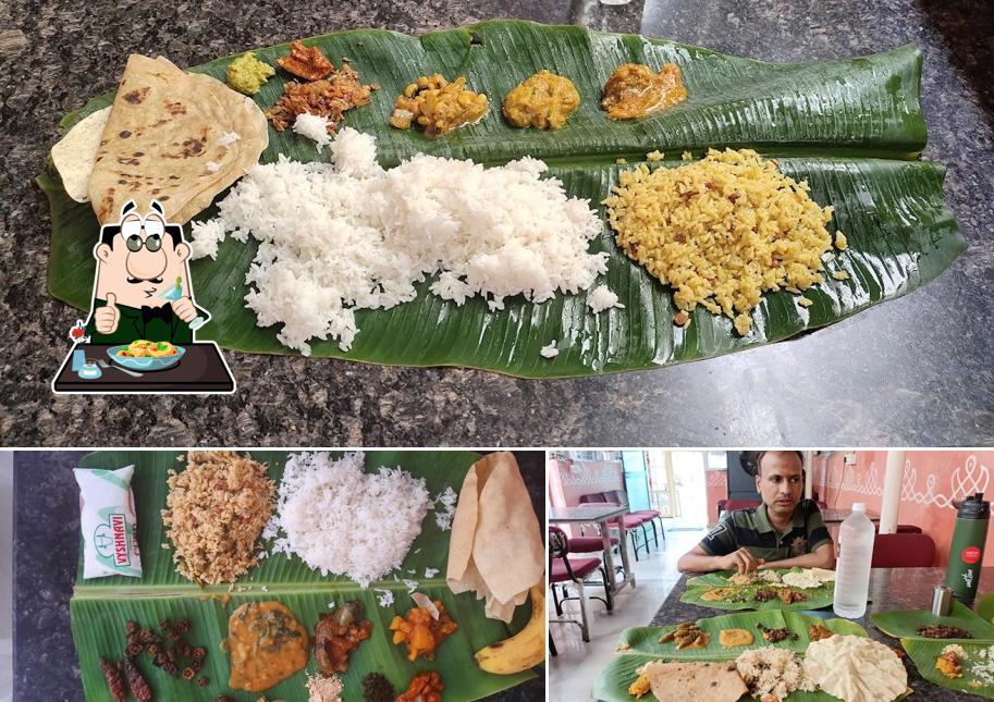 Food at Chandika Vilas(High class pure vegetarian meals hotel)