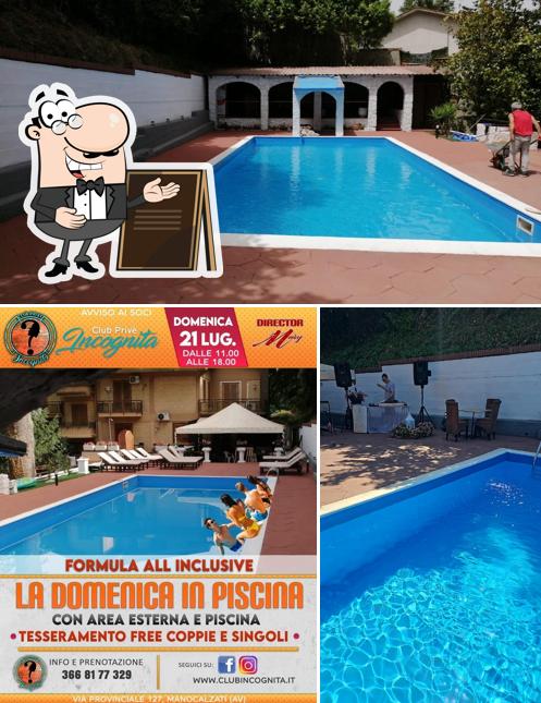 Goditi la vista dall'area esterna di L'incognita Club privè