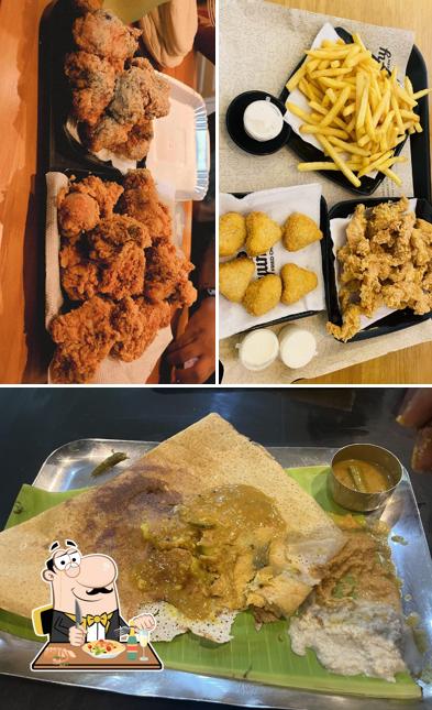 Food at Yummy Fried chicken