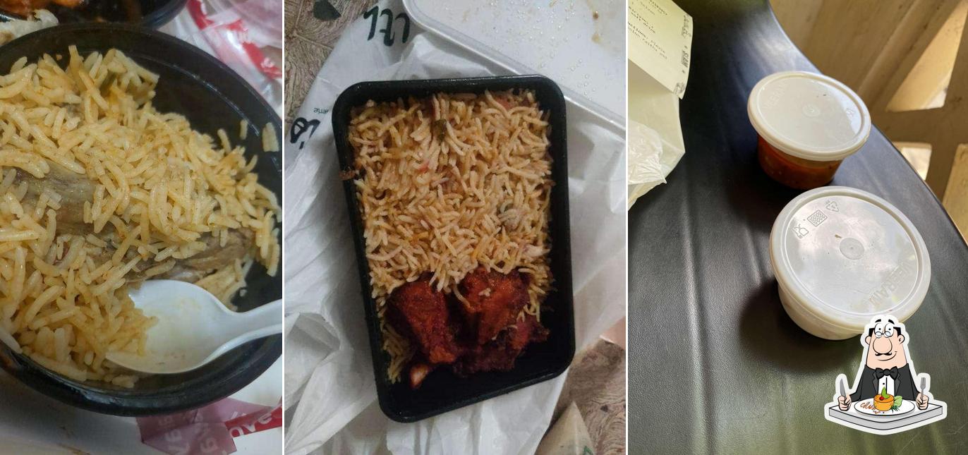 Food at Sulthan's Biryani