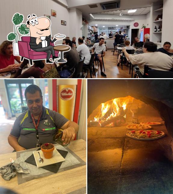 Gli interni di Pizzeria San Giusto Trieste