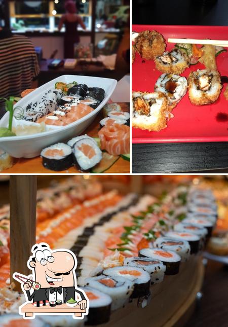 Presenteie-se com sushi no Gohan Japanese Food