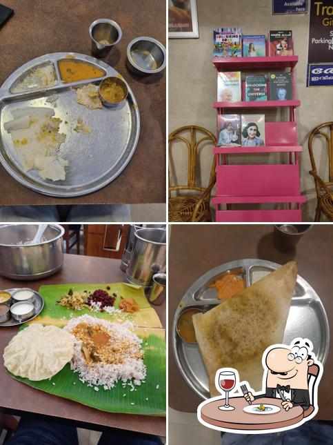 Food at Hotel Aryaas Ambalapuzha