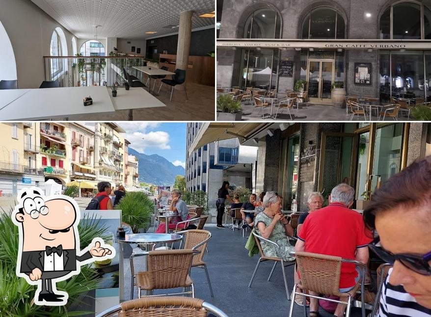 Gli interni di Gran Caffè Verbano