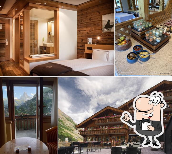 Gli interni di Chalet Hotel Schönegg