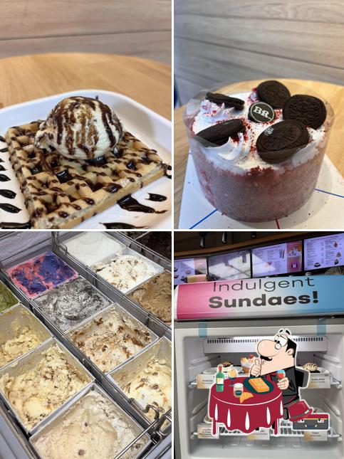Waffles at Baskin Robbins