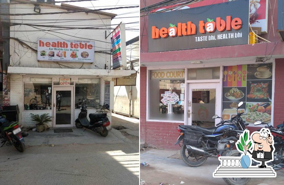 The exterior of Health Table