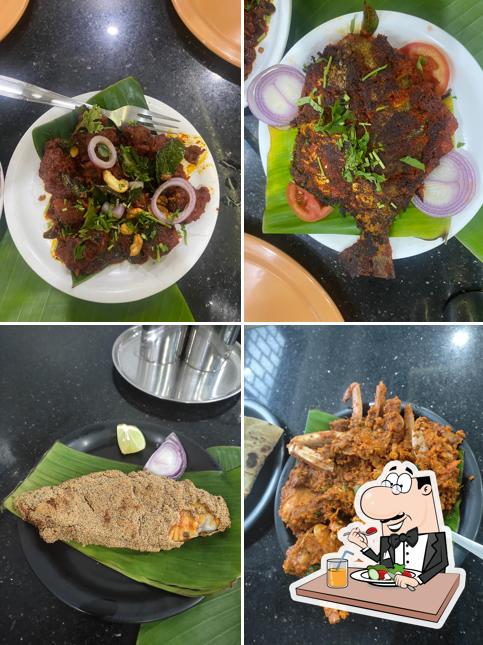 Food at Udupi sea food restaurant