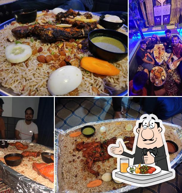 Food at Habibi Mandi Restaurant