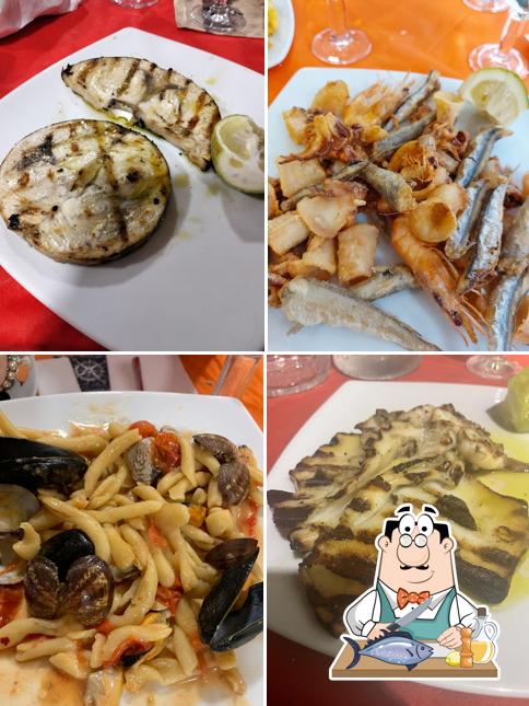 Salmone grigliato al La Lampara