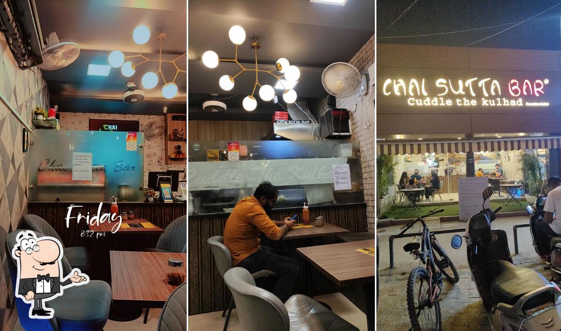 Check out how Chai Sutta Bar Sonipat looks inside