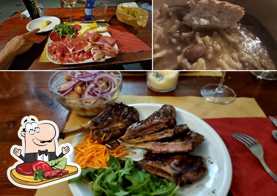 Carpaccio di manzo al Osteria Ca' de Cindri