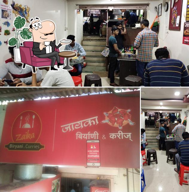Check out how Zaika Biryani House looks inside