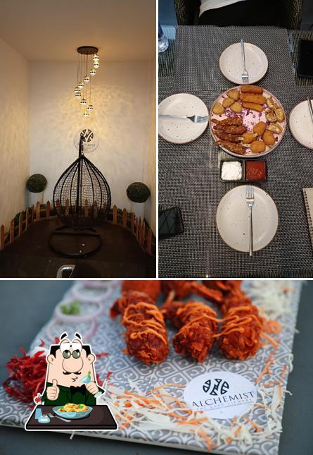 Food at Alchemist Lake Viewery