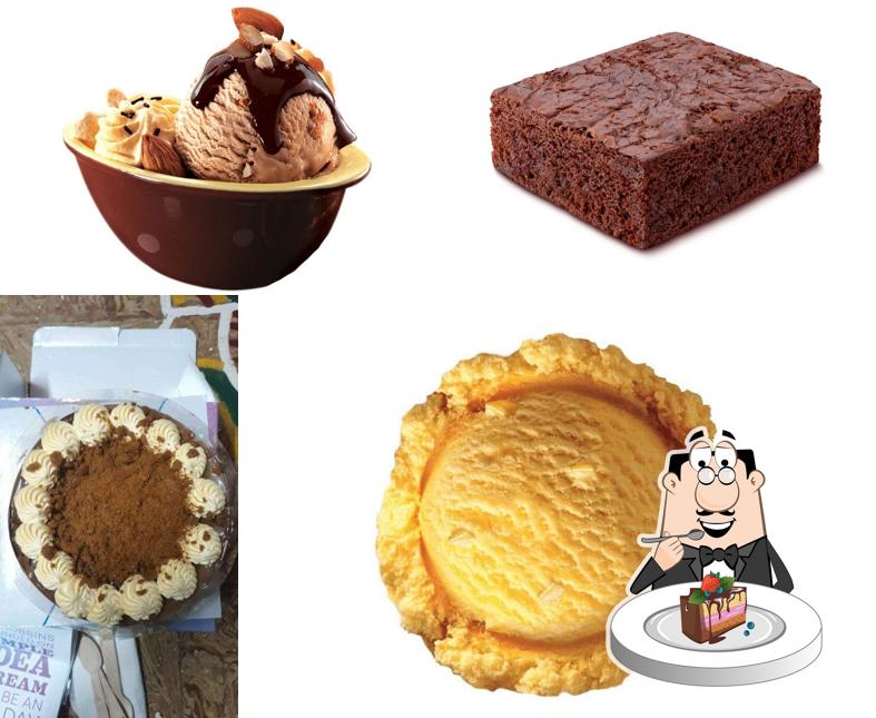 Chocolate cake at Baskin Robbins - Ice Cream Desserts