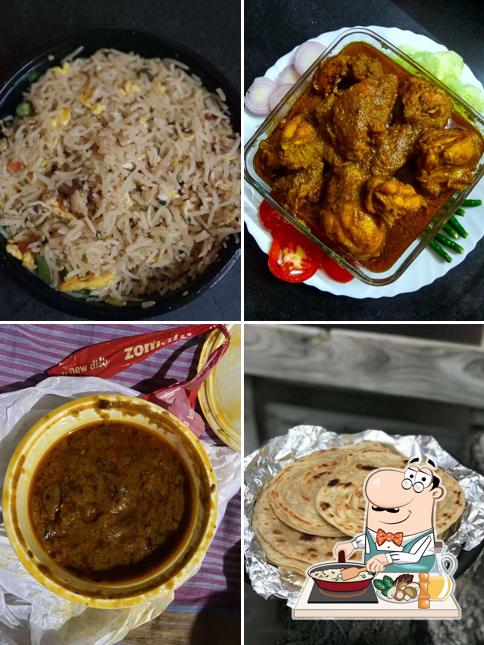 Fried rice at Neha's Kitchen
