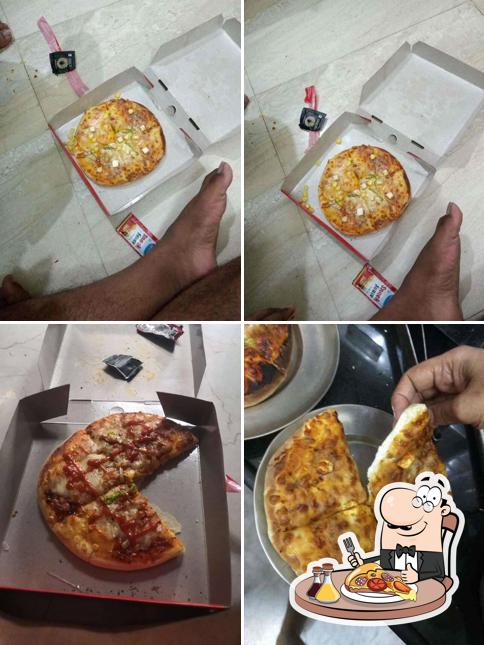 Try out pizza at Pizza Place